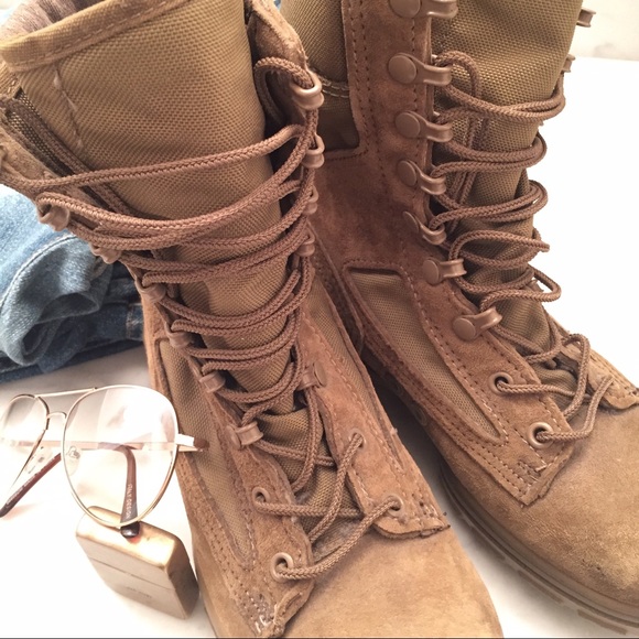 VINTAGE ARMY Combat Boots