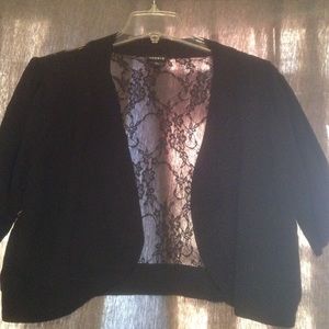 Over shoulder sweater