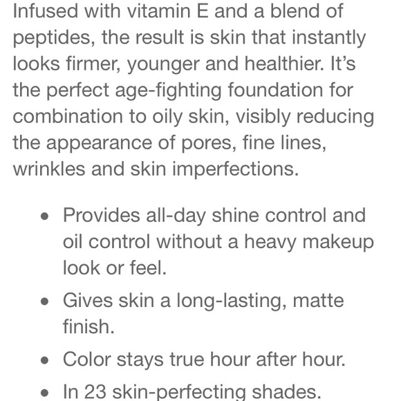 Mary Kay TimeWise Matted Wear Foundation Ivory 4 - Picture 3 of 4