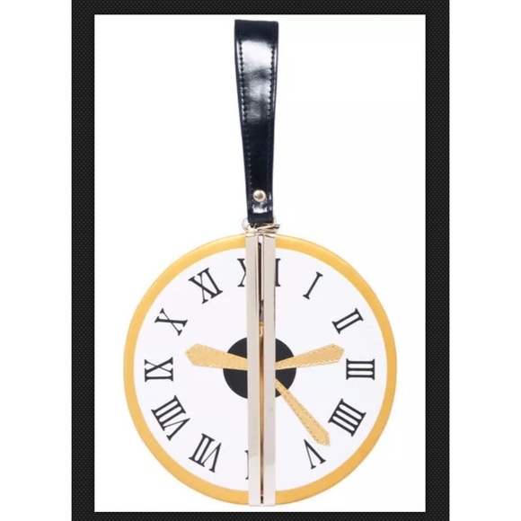 Vintage clock purse