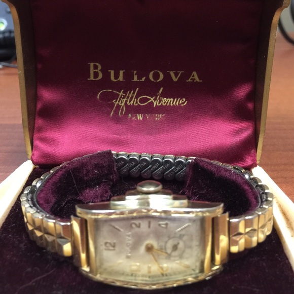 Art Deco Antique Gold filled Bulova watch