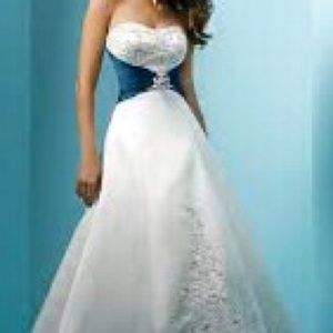 Beautiful wedding gown