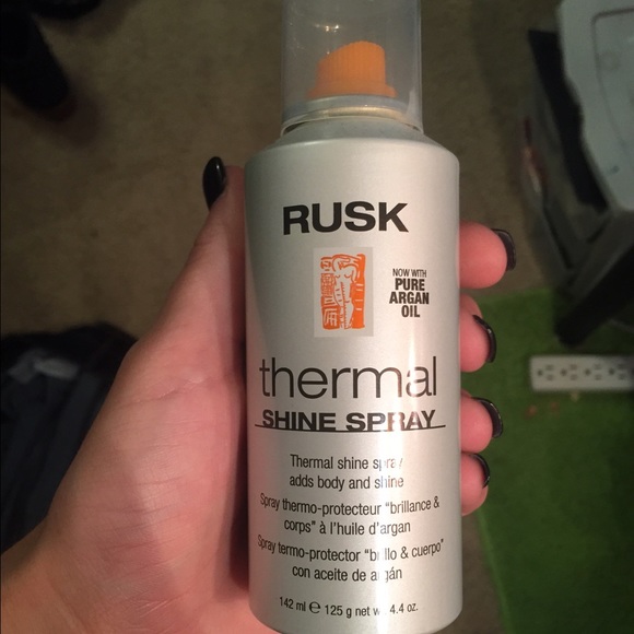 Rusk thermal hair spray