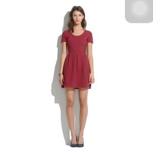 Madewell Bistro Dress in Ridgestripe size 2