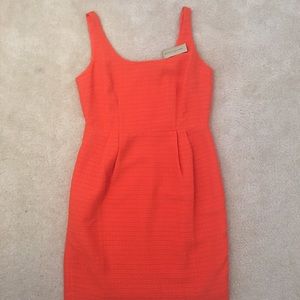 Orange party dress