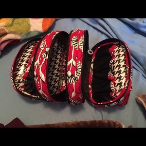Vera Bradley 3 Section Cosmetic Bag