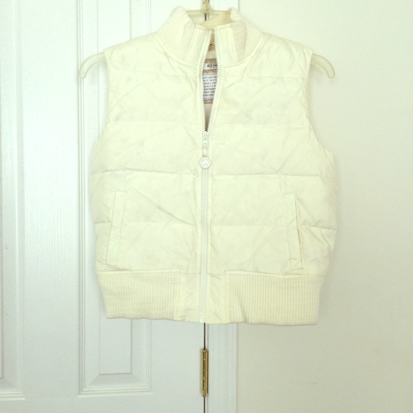 Old Navy Creme Fall Vest