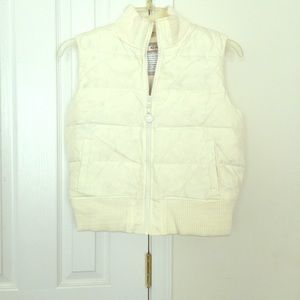 Old Navy Creme Fall Vest