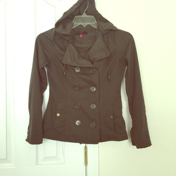 Olive Green Peacoat!