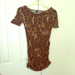 Cheetah Mini Dress!