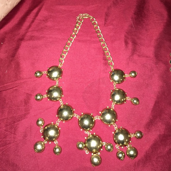 A gold necklace from Aldo