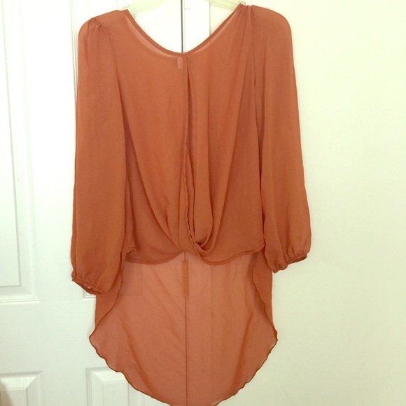Burnt Orange Top!