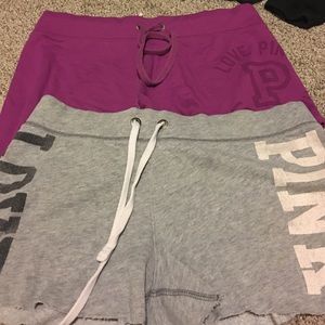 2 shorts Pink