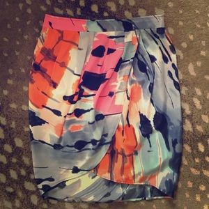 BCBGMAXAZRIA Wrap Skirt