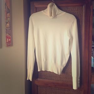 Cream Turtleneck