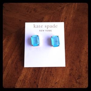 Blue Kate Spade Stud Earrings