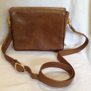 Rustic Vintage Tignanello Leather Crossbody