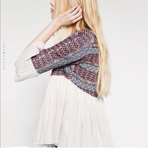 Embroidered Flowing Jacket