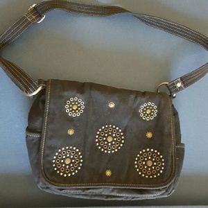 Fossil Studded Small Messenger Bag