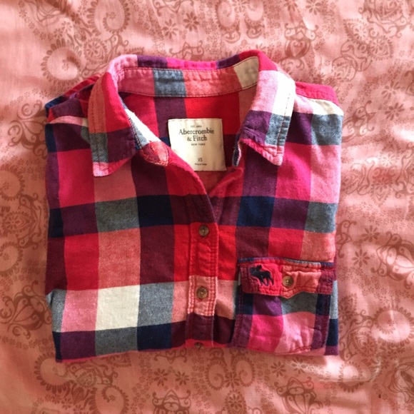 Navy Blue/Red Flannel - Picture 1 of 2