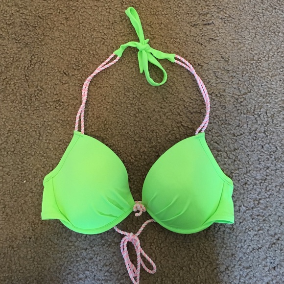 Lime Green VS bikini top - Picture 1 of 4