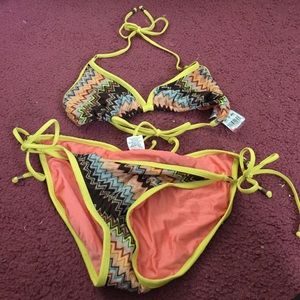 Missoni for target Bikini! NWT!
