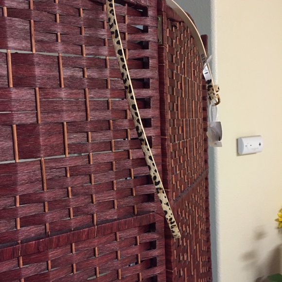Brand new Leopard print belt