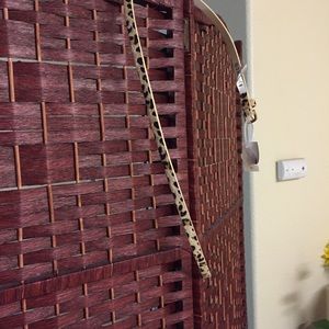 Brand new Leopard print belt