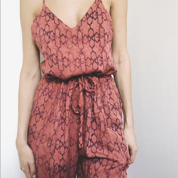 Free People drawstring jumpsuit