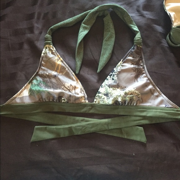 Camouflage bikini set