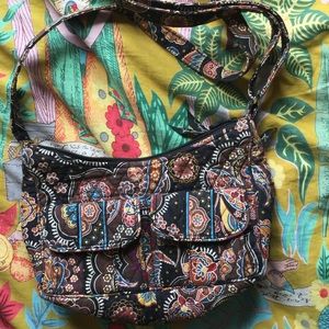 Paisley pattern Vera Bradley cross body
