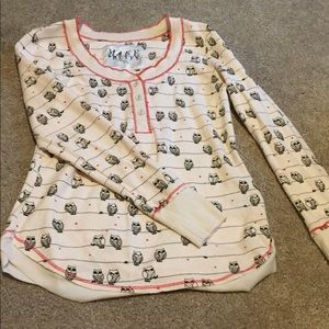 Kenzie pajama shirt
