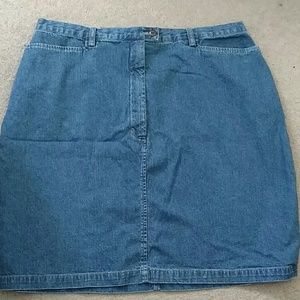 Jean skirt