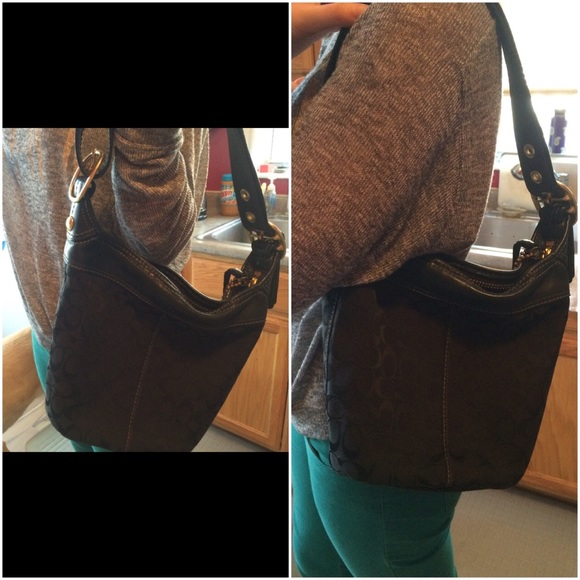 Black COACH Shoulder Bag