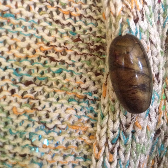 Knitted Button-up Cardigan - Picture 4 of 4