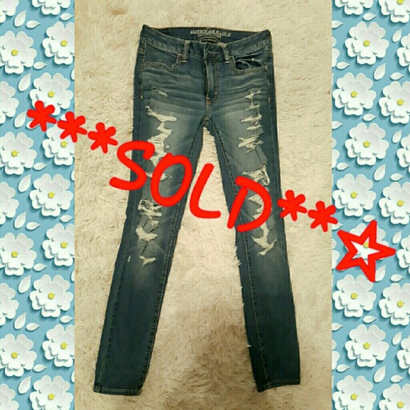 ❌❌SOLD❌❌American eagle jegging jeans skinny pants