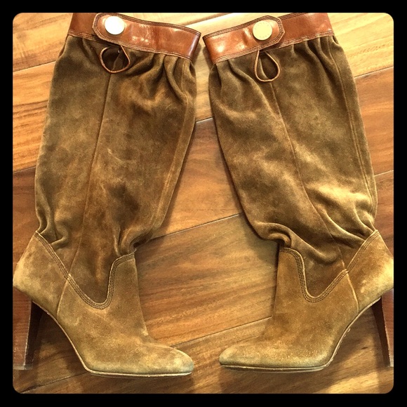 Michael Kors Suede Brown boots