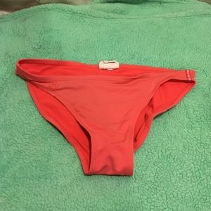 Orange converse bikini bottoms