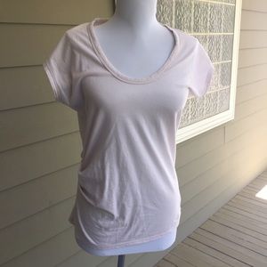 James Perse Light Pink Tee