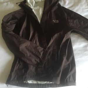 North face rain jacket XS