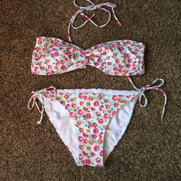 Flower bathing suit