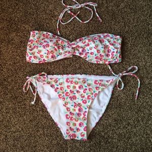 Flower bathing suit