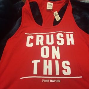 Pink tank top