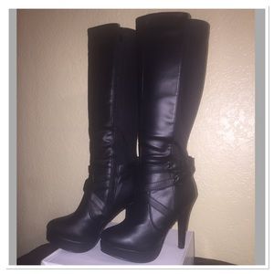 Heels boots 4 inches high