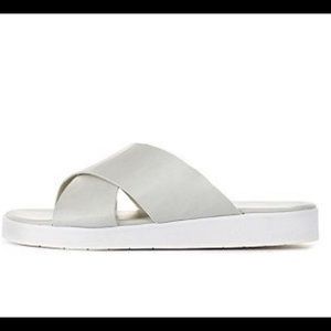 Mirror Image Statement Sandal in Gray