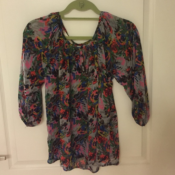 Sheer blouse