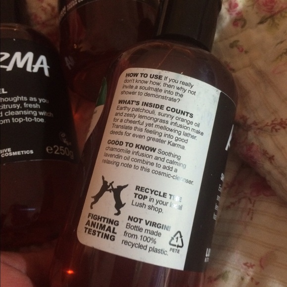 TWO Lush UK karma shower gels!! 💕 - Picture 3 of 3