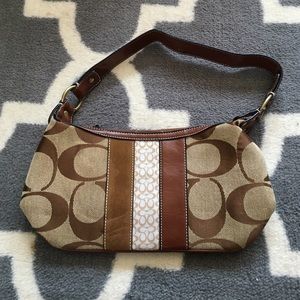 Brown coach bag