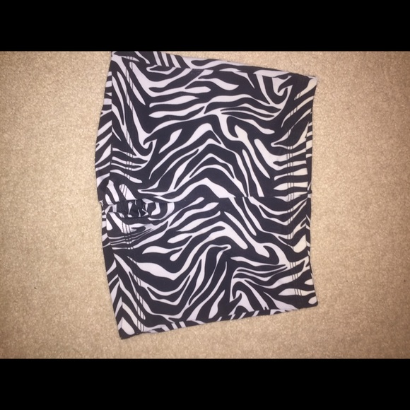 Zebra dance spandex