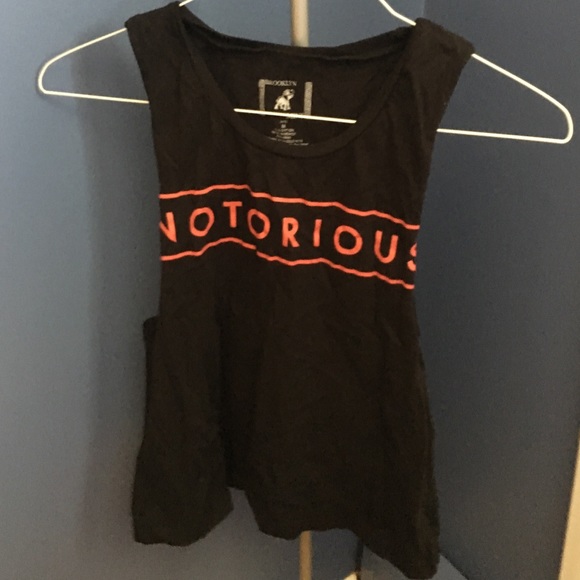 "Notorious" muscle tank size medium - Picture 1 of 3
